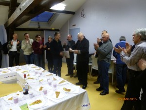 Remise diplôme VVV à Jacques