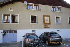 Vendredi 19 - 8h30 - Gérard quitte seul le gîte de Bourg d'Oisans pour aller monter l'Alpe d'Huez