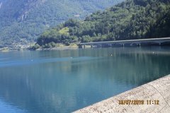 Le pont sur la route du Glandon