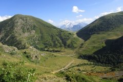 18h20 -  Je décide d'aller faire un petit tour jusqu'au col de Sarennes pour repérer le terrain....