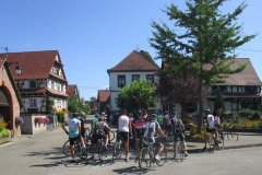 11h22 - Regroupement à la fontaine de Mastall (66km)...vu l'heure, nous décidons de couper pour arriver à temps au restaurant